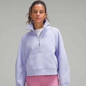 New with Tags - Lululemon - Scuba Oversized Funnel Neck - Lilac Smoke - XS/S.